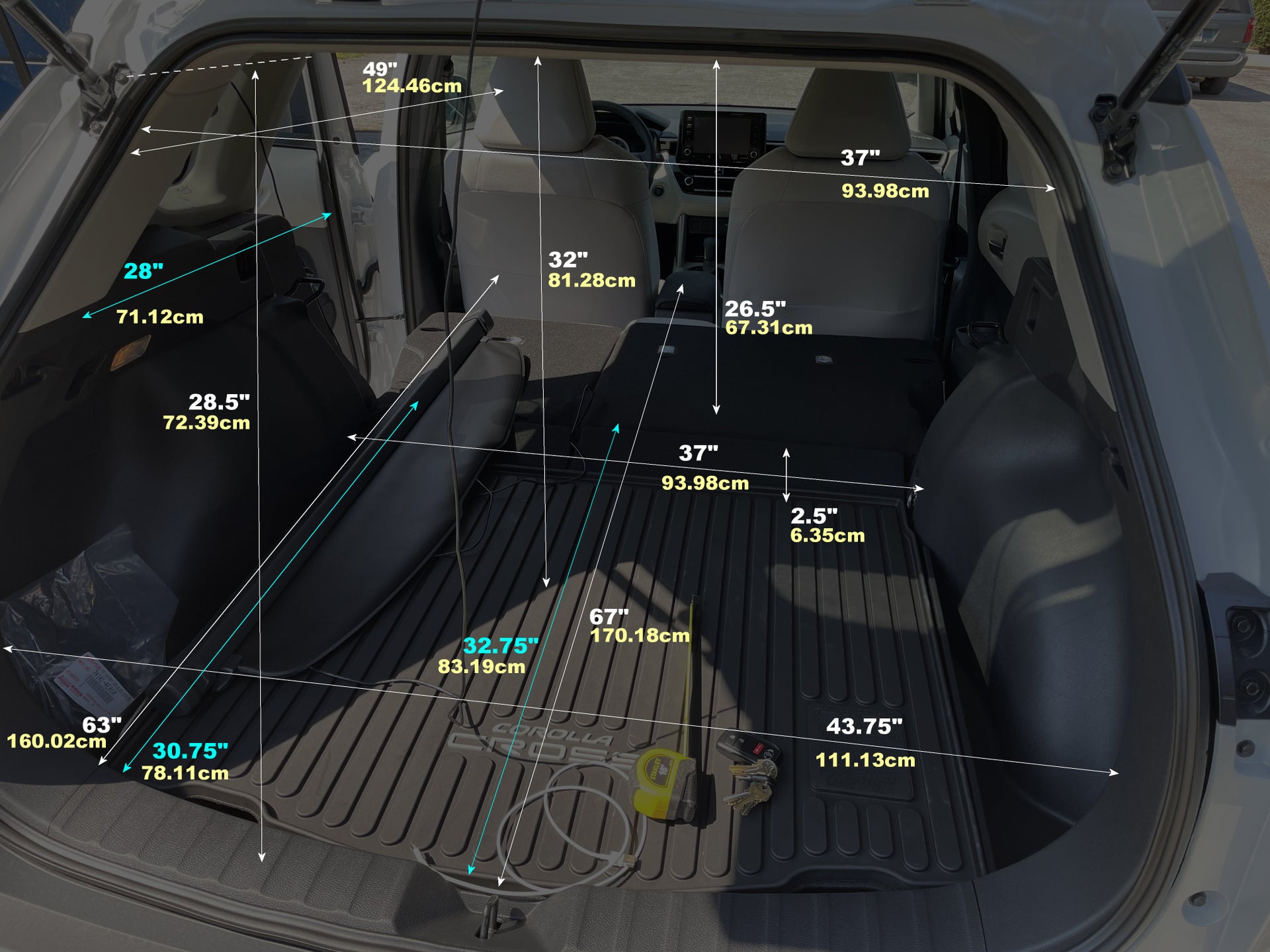 2024 Toyota Corolla Cross Interior, Cargo Space & Seating